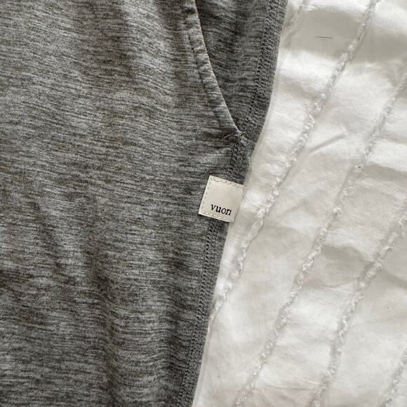 Vuori Jogger Women’s Medium Gray Romper Athleisure Yoga Travel Lounge Minimalist - Picture 11 of 16